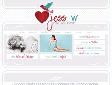 Tablet Screenshot of jesswphotography.com